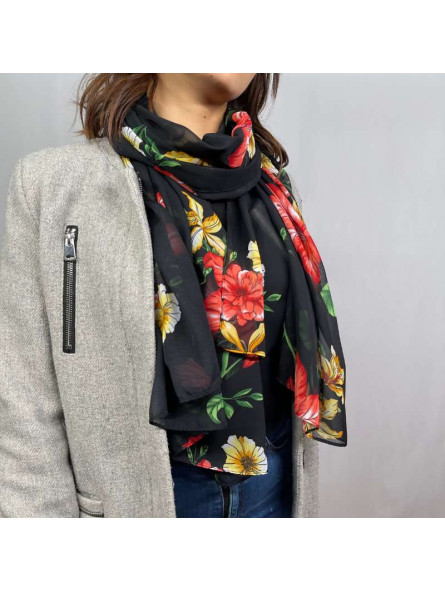 Robe écharpe En Soie Rouge Et Noire Ted Baker Taille 8 - Neuve Avec étiquettes