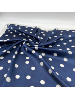 Foulard Carré De 65 cm Bleu...