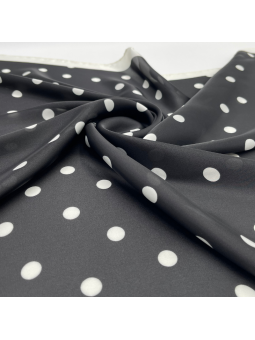 Foulard Carré De 65 cm Noir...